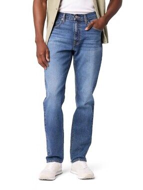 NWT Levi Signature Men's Athletic Fit Medium Blue‎ Straight Jeans, Sz 30x30